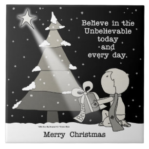 Gift Giver-Merry Kerstmis Tegeltje