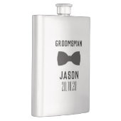 Gift Groomsmen Wedding Party Flacon (Rechts)