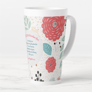 GIFT - Grootmagedichten van kleinkinderen - DOUANE Latte Mok