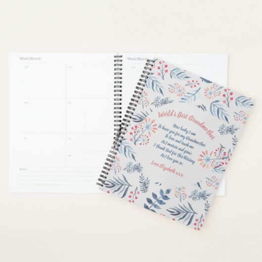 GIFT - Grootmagedichten van kleinkinderen - DOUANE Planner (Display)