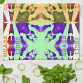 gift Hakuna Matata leeuwen Theedoek (Gevouwen)