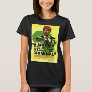 Gift Idea Thomas Revolutionary Sankara Funny Graph T-shirt