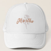 Gift ideas maid of honor / Wedding baseball cap Trucker Pet (Voorkant)
