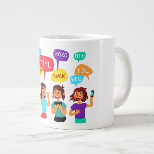 Gift Jumbo Mug (Devant droit)
