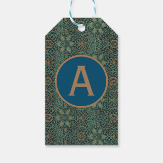 GIFT LABEL CUSTOM INITIAAL WILLIAM MORRIS CADEAULABEL