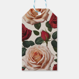 Gift Label Internationale Vrouwendag Rozen Cadeaulabel