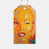 Gift Label - Pop Kunstberoemde mensen Cadeaulabel (Voorkant)