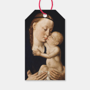 GIFT LABEL Virgin and Child (ca. 1455-60) D. Bouts Cadeaulabel