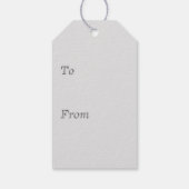 Gift Labels - Ballerina Soft Speelgoed Cadeaulabel (Achterkant)