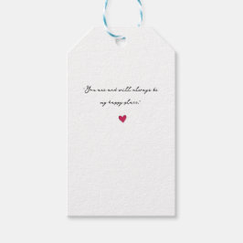 Gift Labels & Gift Behuizingen hart Cadeaulabel