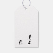 Gift Labels - Onze kleine prins Cadeaulabel (Achterkant)