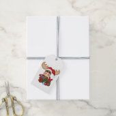 Gift Labels - Reindeer Joy Cadeaulabel (Met Touw)