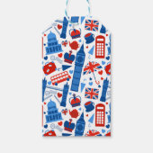 Gift labels Symbols of London Cadeaulabel (Voorkant)