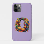 Gift letter o Thanksgiving style Case-Mate iPhone Case (Achterkant)