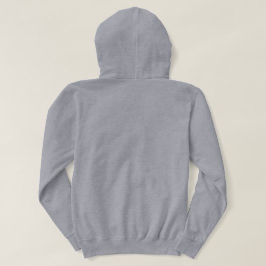 Gift letter o Thanksgiving style Hoodie (Design achterkant)