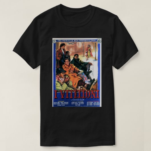 Gift Movie Fans federico fellini Idol T-shirt (Design voorkant)