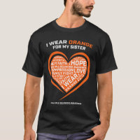 Gift MS Kleding Oranje Zuster Multiple Sclerose A