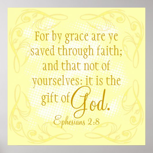 Gift of God bijbel Poster van de Ephesianen (Voorkant)