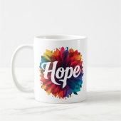 Gift of Hope Mug - Inspirational Hope Coffee Cup - (Gauche)