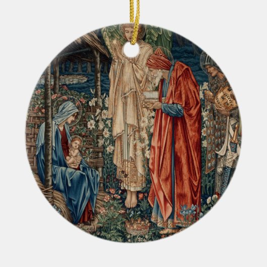 Gift of the Magi - kerstversiering Keramisch Ornament (Voorkant)
