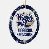 Gift Ornament van financieel adviseur (Rechts)