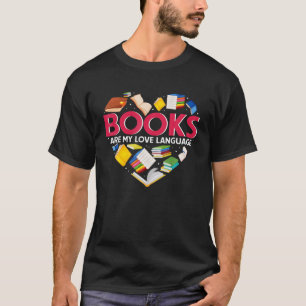 Gift Reading Lover Librarian Books is mijn liefdes T-shirt