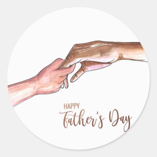 GIFT Sticker Fathers day (Voorkant)