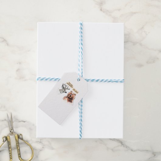 Gift Tag Cadeaulabel (Met Touw)