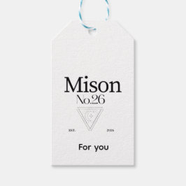 Gift tag cadeaulabel
