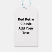 Gift Tag Cadeaulabel (Achterkant)