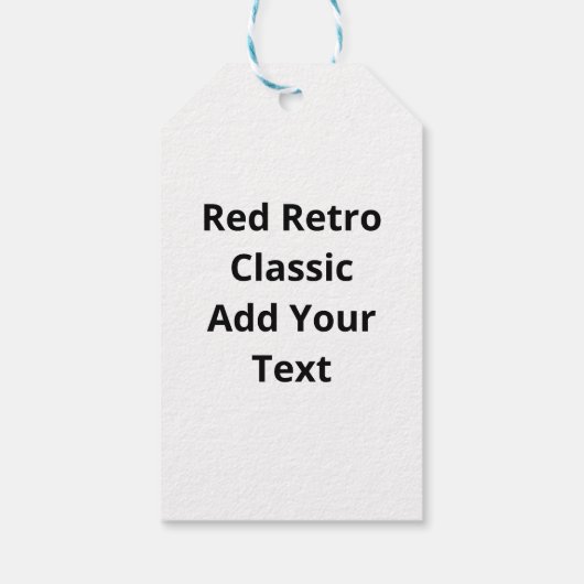 Gift Tag Cadeaulabel (Achterkant)