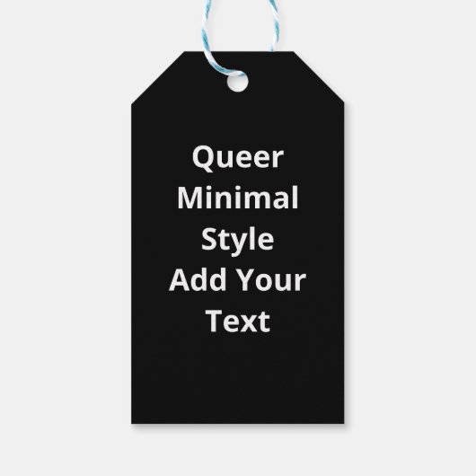 Gift Tag Cadeaulabel (Achterkant)