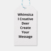 Gift Tag Cadeaulabel (Achterkant)