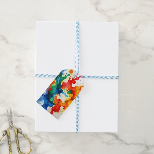 Gift Tag Cadeaulabel (Met Touw)