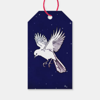 Gift Tag FLYING DOVE Cadeaulabel