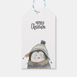 Gift Tag (Set of 10 pcs) - Penguin Cadeaulabel
