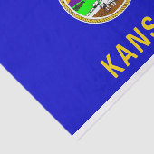 Gift Tissue Paper with Afbeelding of Flag of Kansa Tissuepapier (Detail)