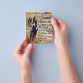 Gift to My Husband, Love Quottes Letter Flyer (Hand)