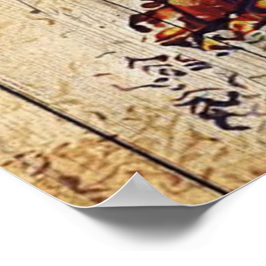 Gift to My Husband, Love Quottes Letter Poster (Hoek)