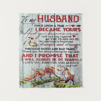 Gift to My Husband, Love Quottes Letter Wandkleed