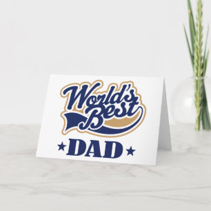 Gift van de Papa van de koele Wereld de Beste Kaart