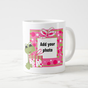 Gift (voeg je foto's en goodies toe) Jumbo-Mok Extra Grote Mok
