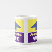 Gift voor een Geweldige vrouw Koffiemok (Center)