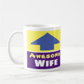 Gift voor een Geweldige vrouw Koffiemok (Links)