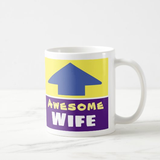 Gift voor een Geweldige vrouw Koffiemok (Rechts)