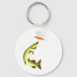 Gift voor Pike-visserij Sleutelhanger