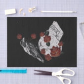 Gift-weefsel, Rozen en vellen Tissuepapier (Craft)