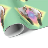 Gift Wrap - de Katten van Calico en Naam Cadeaupapier (Rol Hoek)