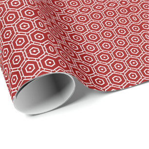 Gift Wrap - het Patroon van de Hexagon Cadeaupapier
