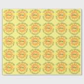 Gift Wrap - Leaper Birthday Cadeaupapier (Vlak)